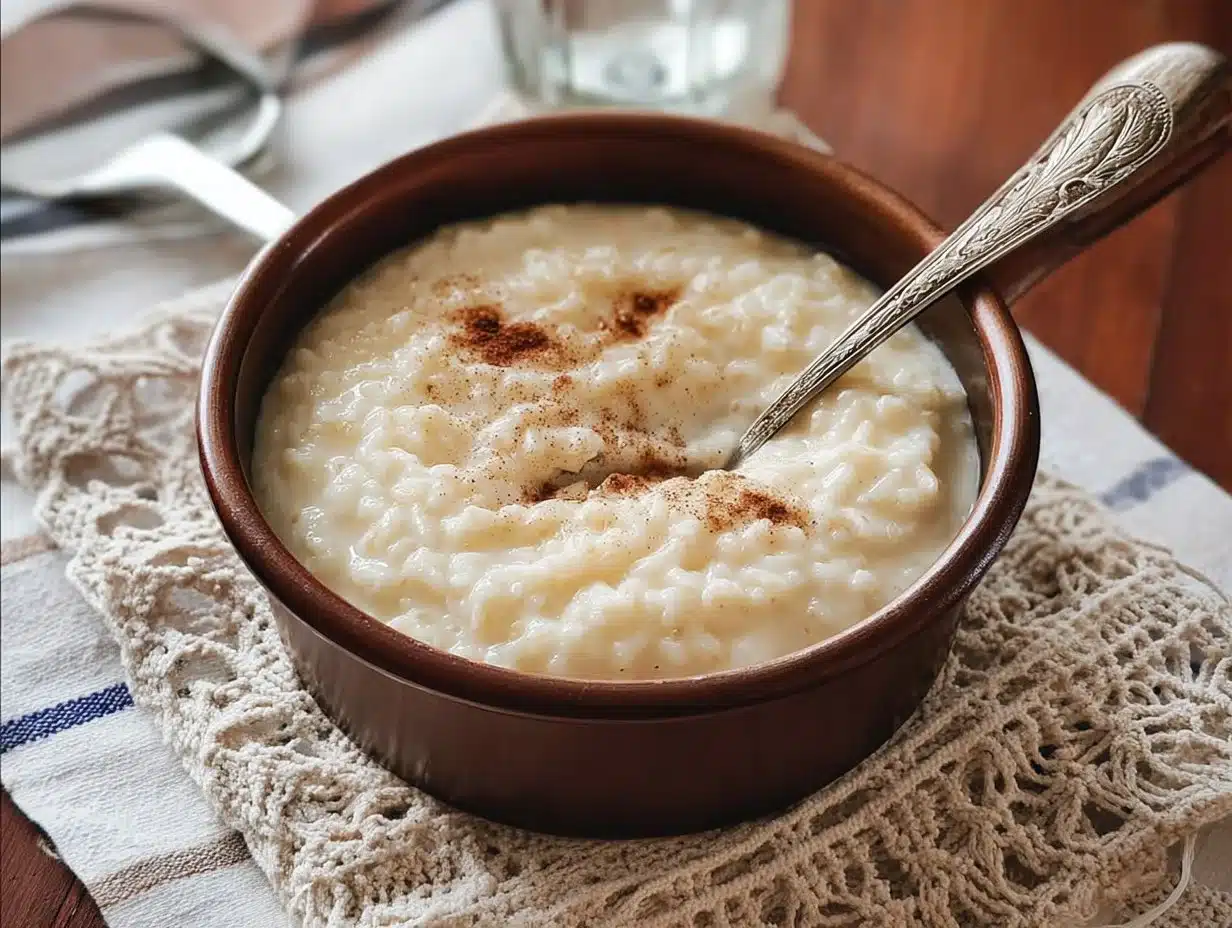 Riz au lait crémeux