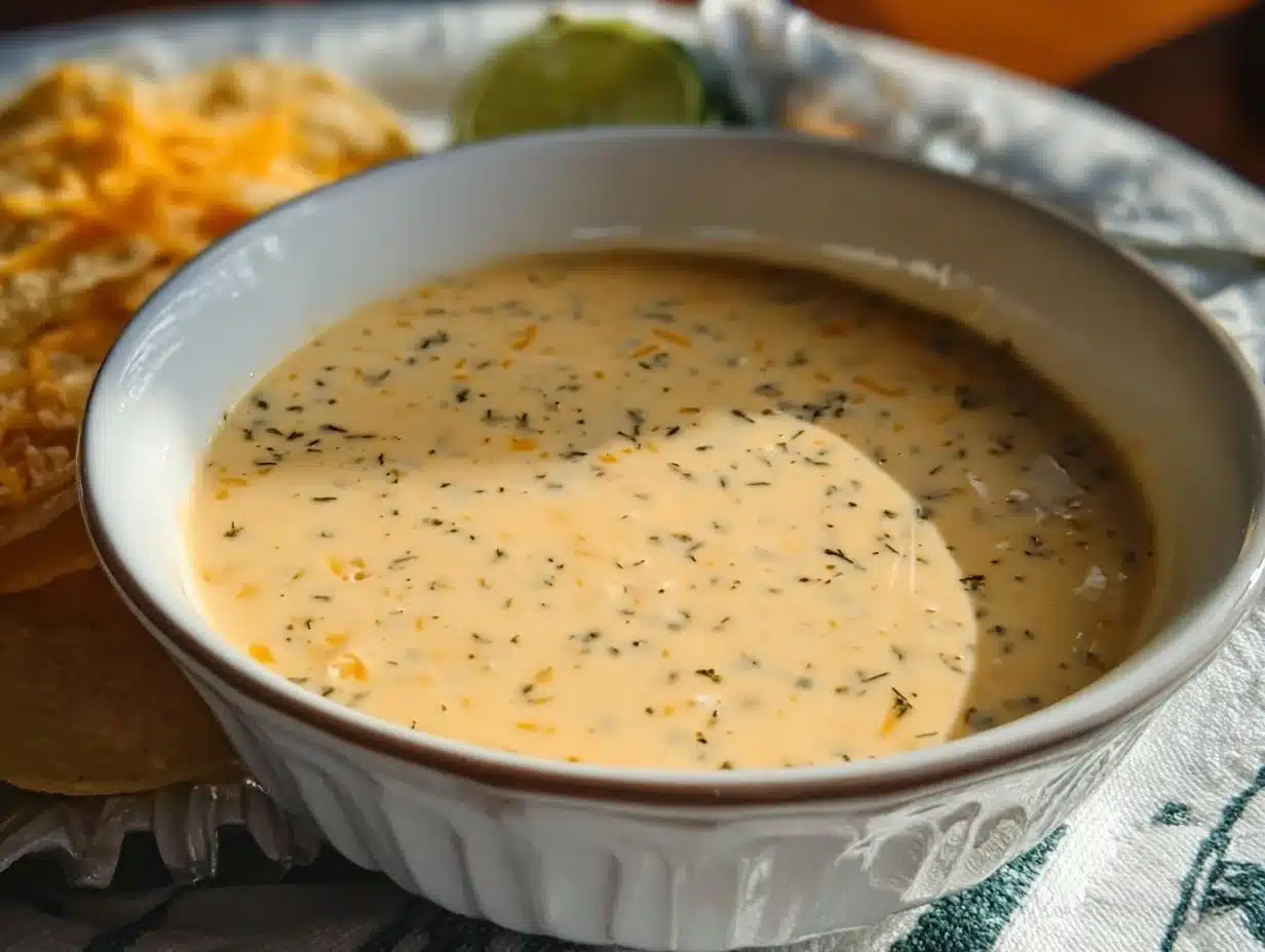 Sauce fromagère maison pour tacos