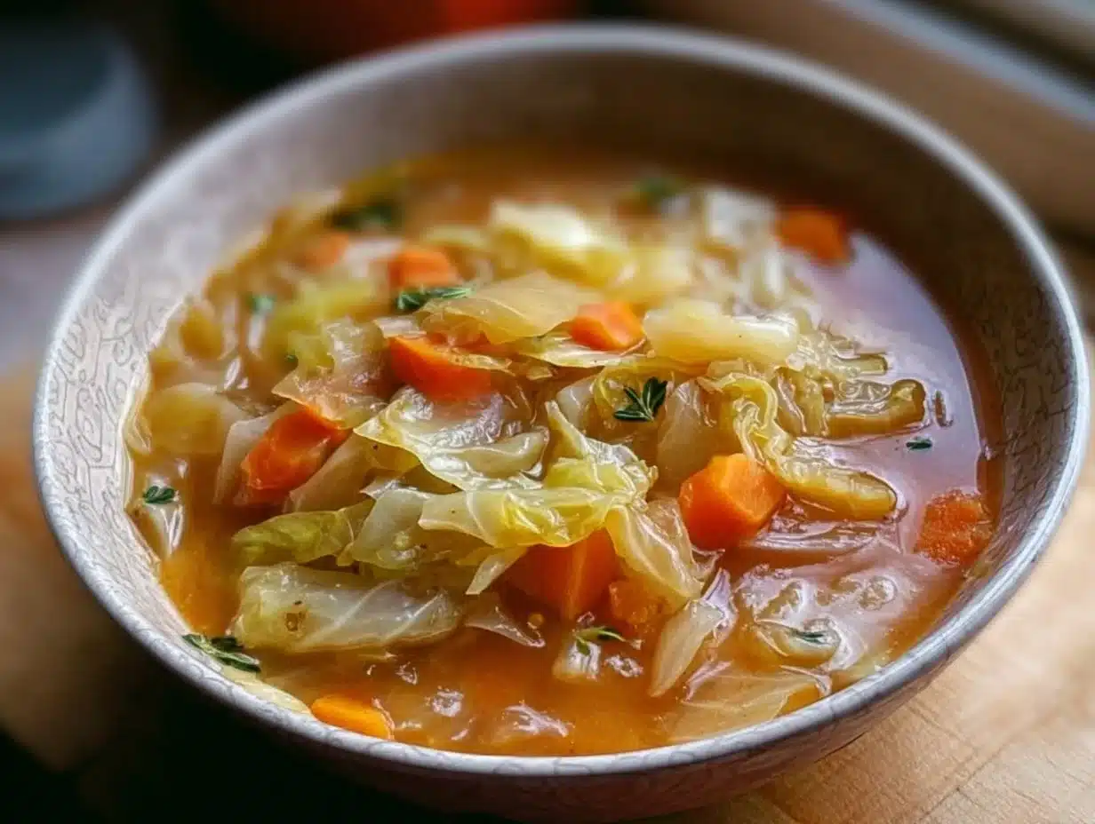 Soupe Brûle-Graisses au Chou