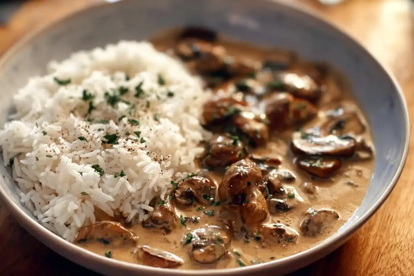 Stroganoff de Champignons
