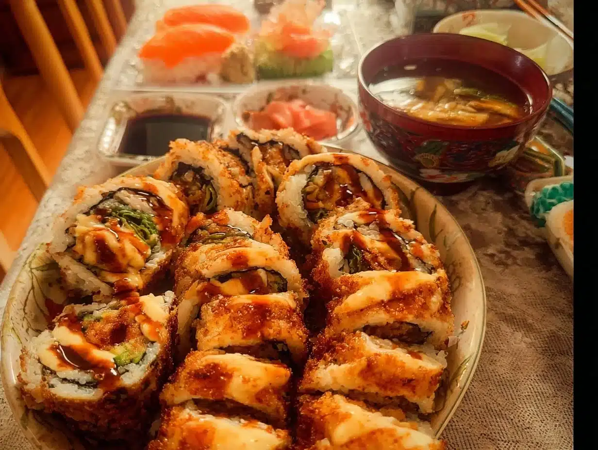 Sushi Épicé & Croustillant