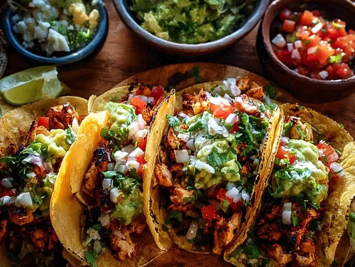 Tacos de Poulet Street Food