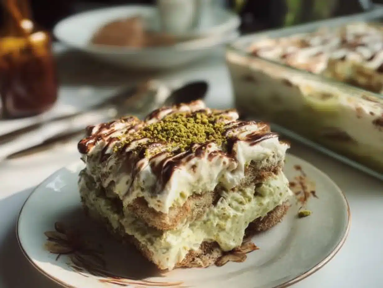 Tiramisu à la Pistache