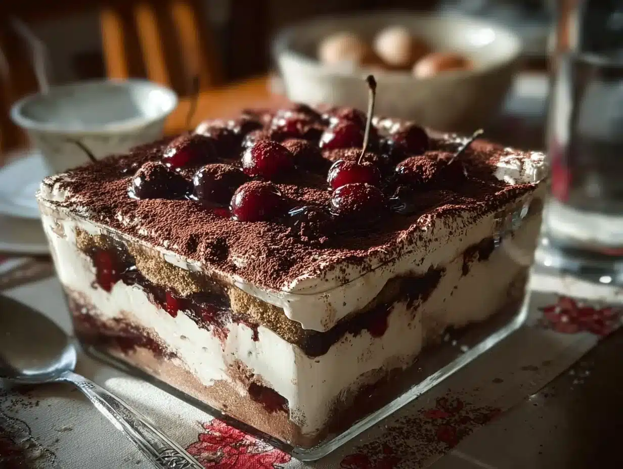 Tiramisu Forêt-Noire