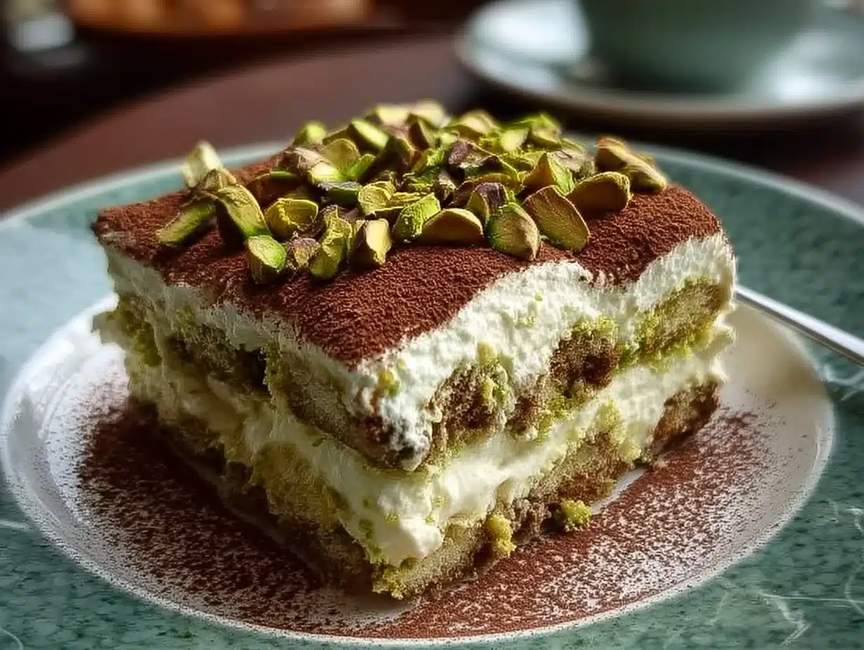 Tiramisu Pistache Céleste