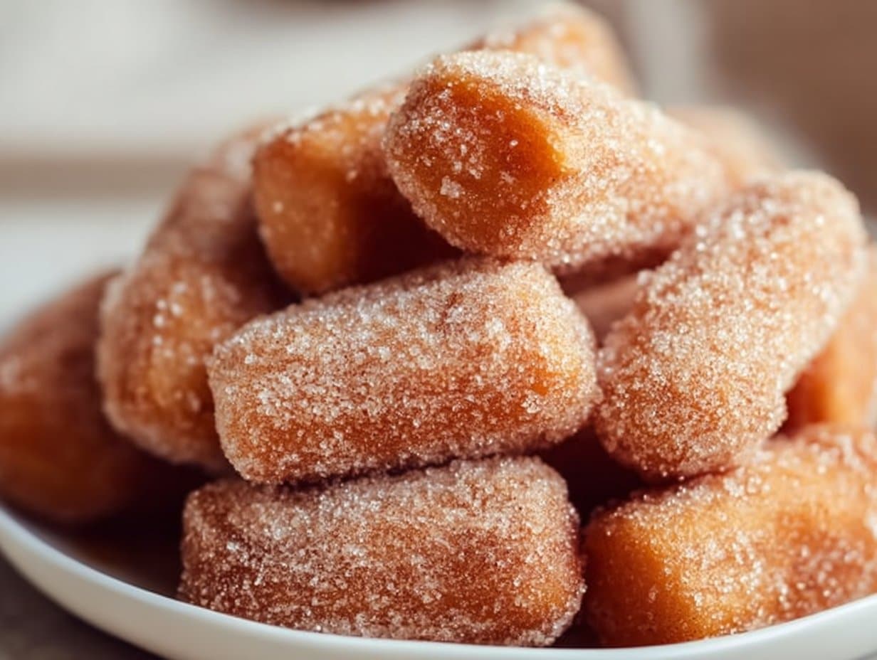 Bouchées de Churro Saines à la Friteuse à Air