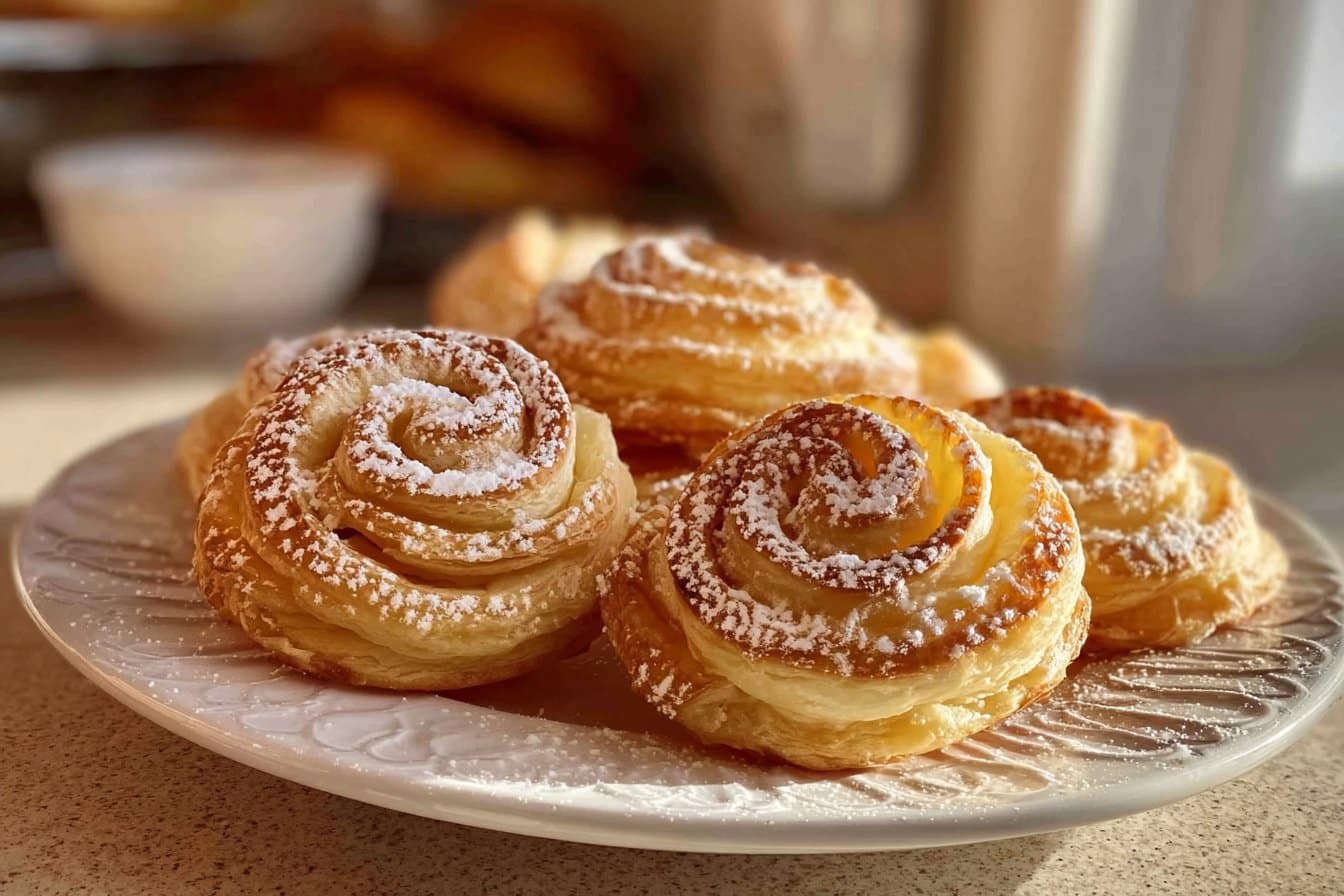 Roulés Feuilletés aux Pommes en 10 Minutes