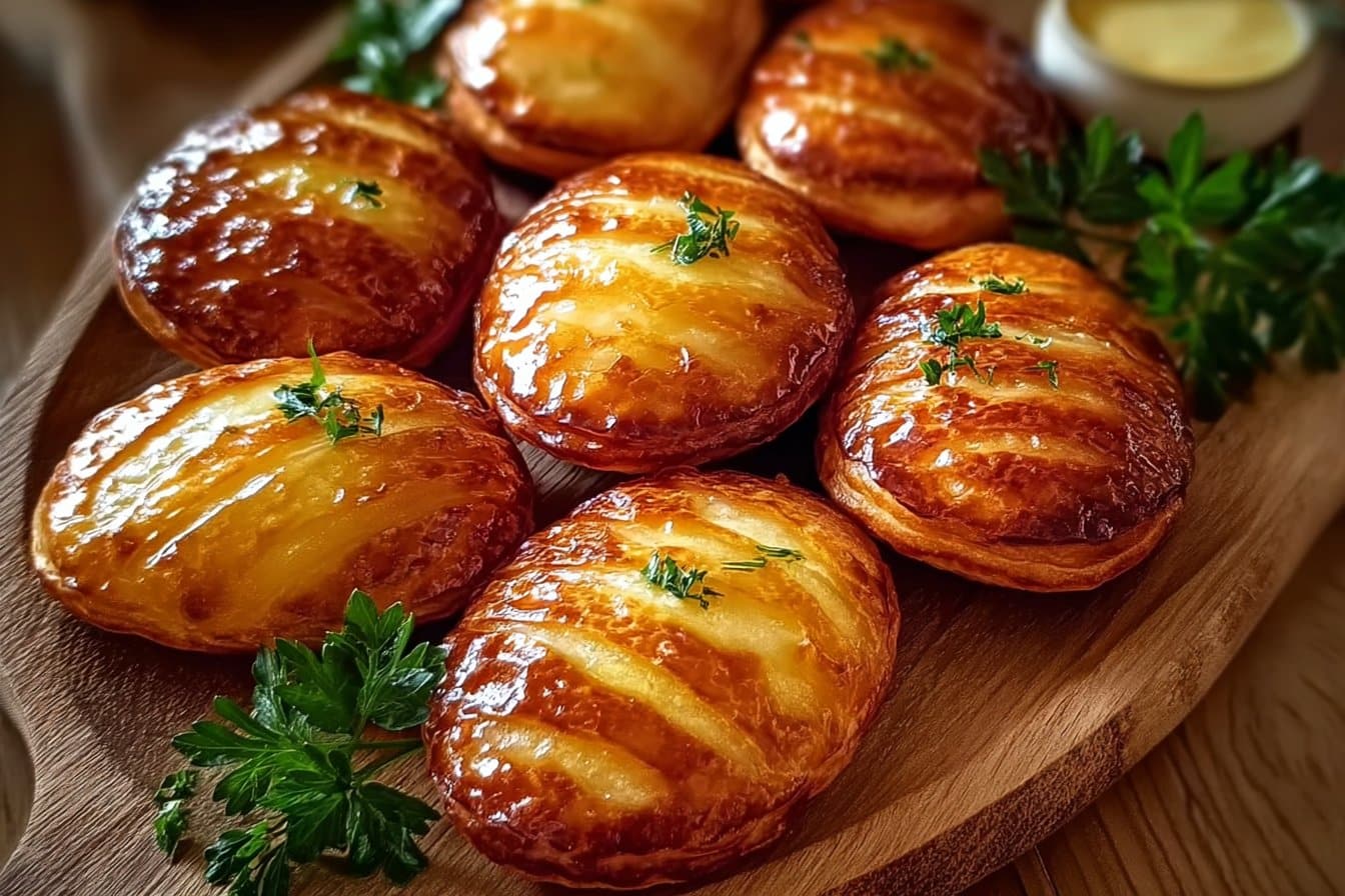 Madeleines salées au reblochon et bacon