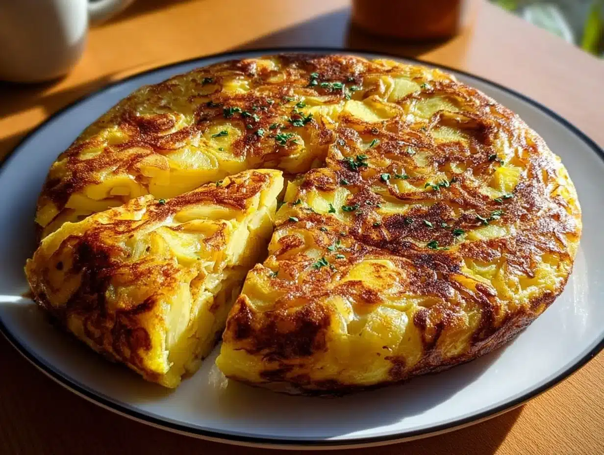 Tortilla espagnole à l'Airfryer