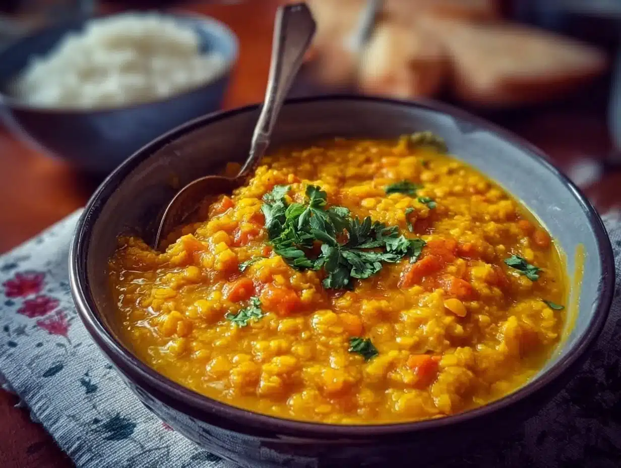 Dahl de Lentilles Corail