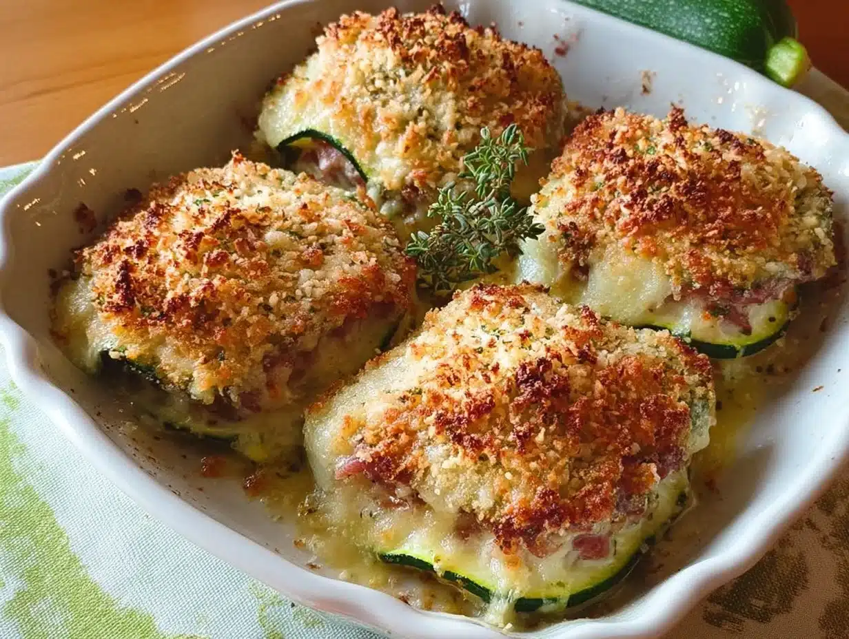 Cordon-bleu de courgette