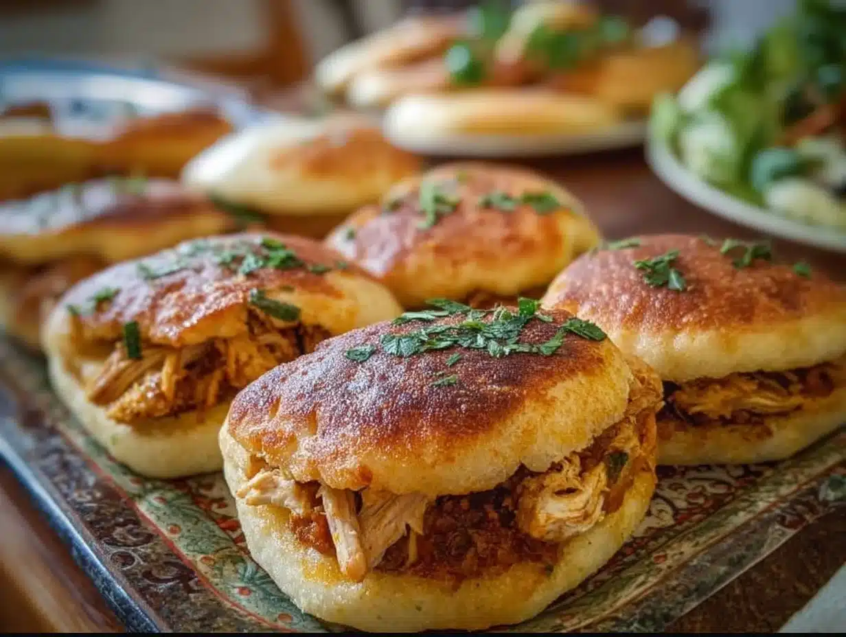 Batbout Farcis au Poulet