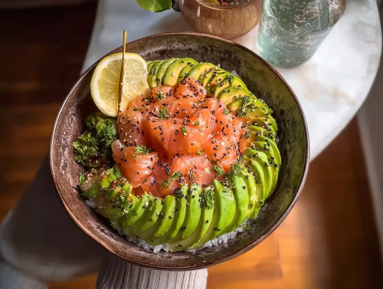 Bol Saumon-Avocat Santé