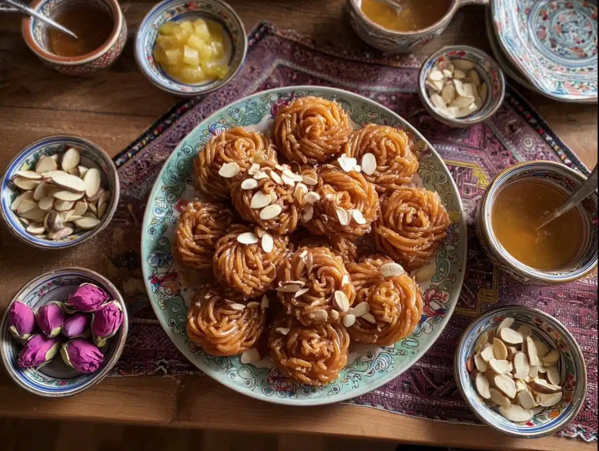 Bouchnikha, chebakia facile