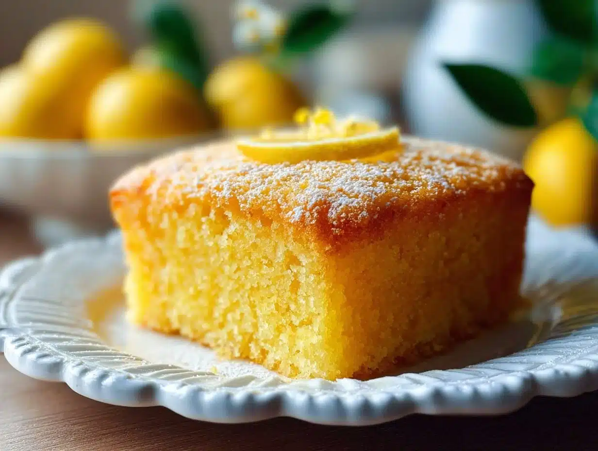 Cake au Citron Moelleux