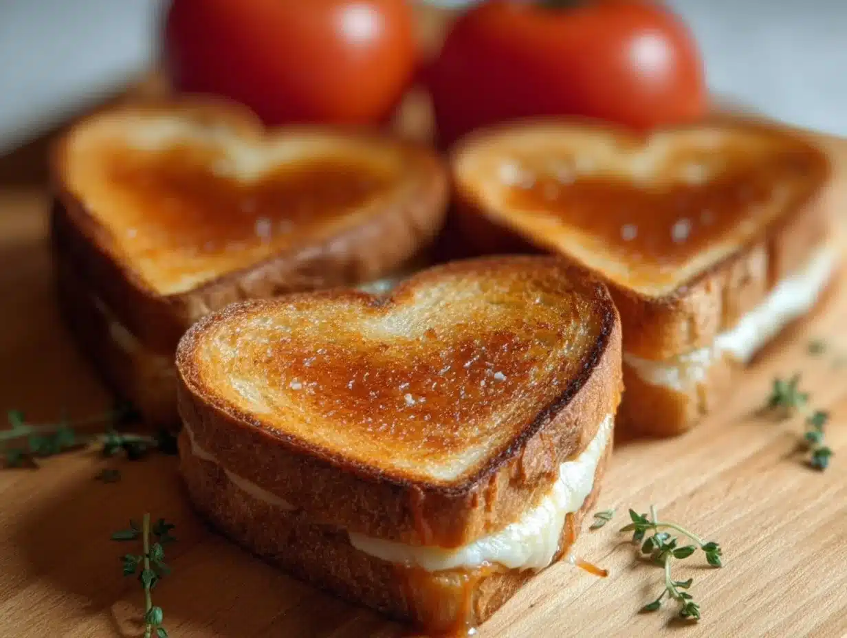 Cœurs de Mini Croque-Monsieur Grillés