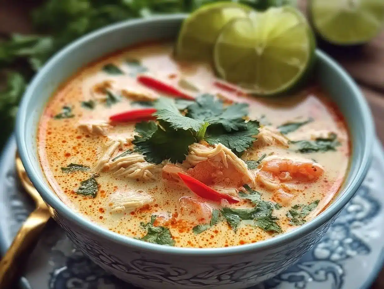 Délicieuse Soupe Thaï Coco