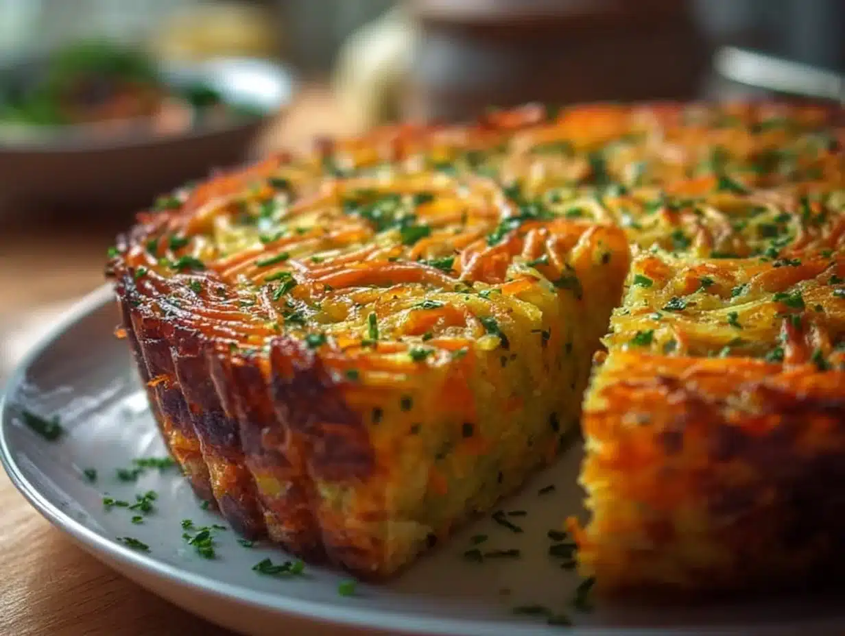 Flan aux Légumes Râpés