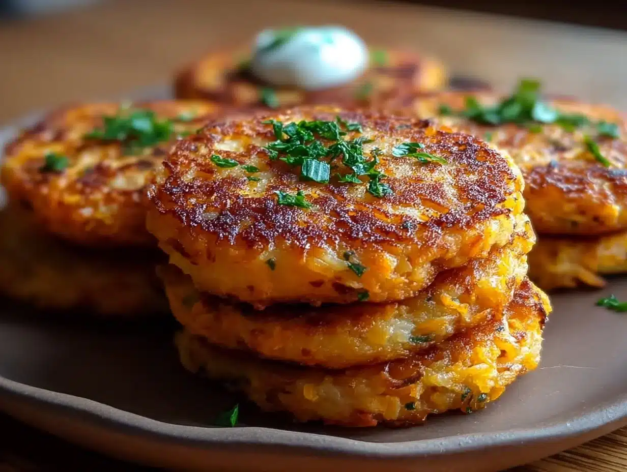 Galettes de Patate Douce