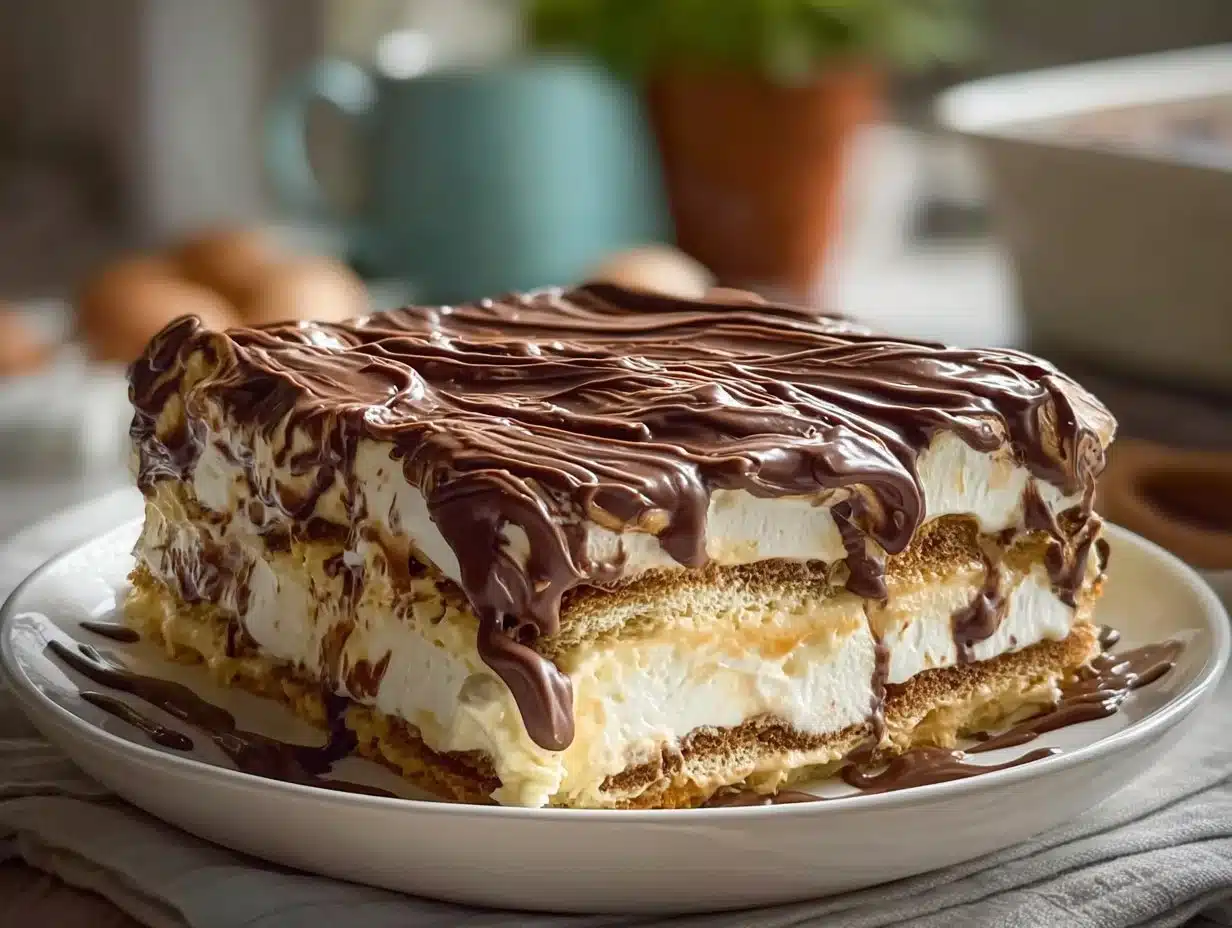 Gâteau Éclair Chocolat Facile