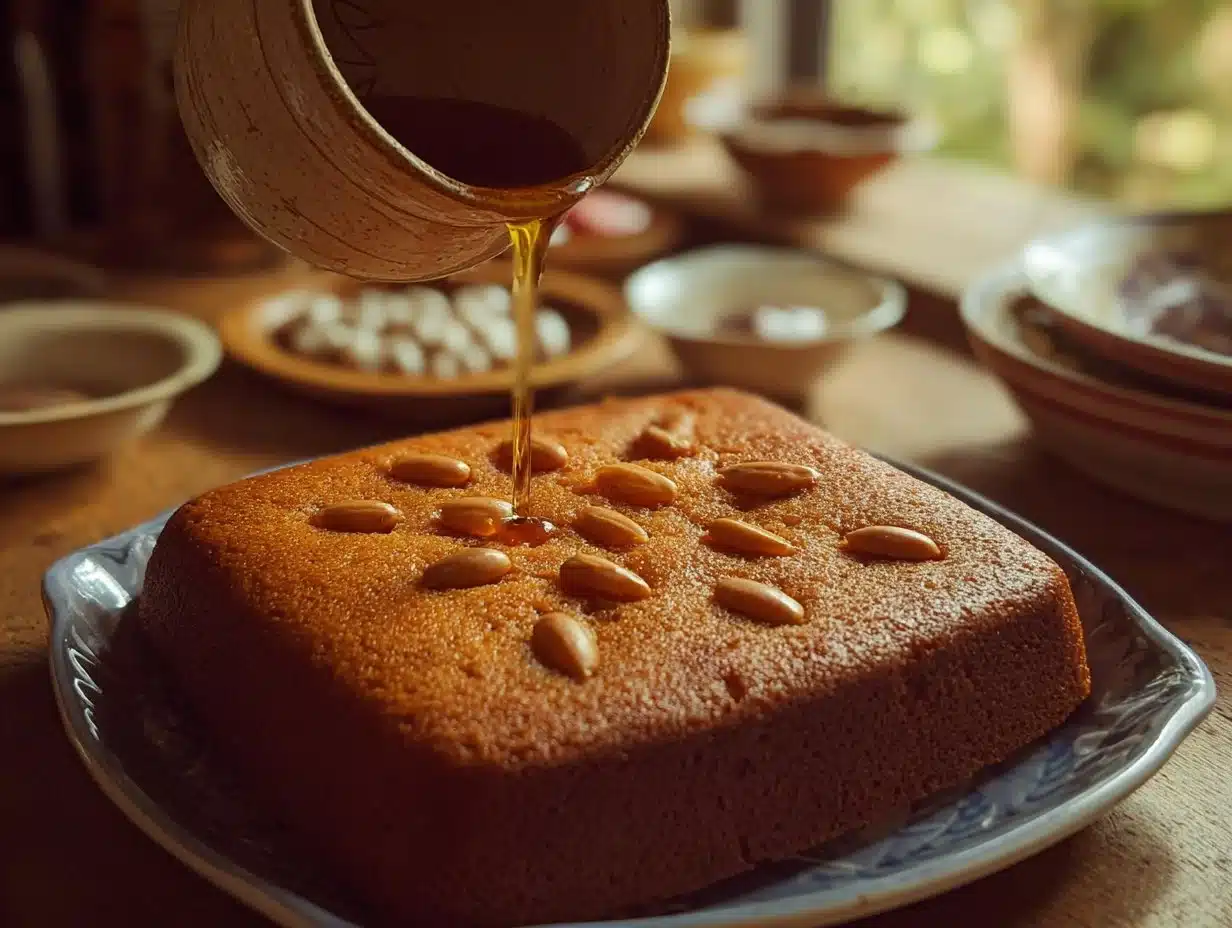 Gâteau oriental au miel
