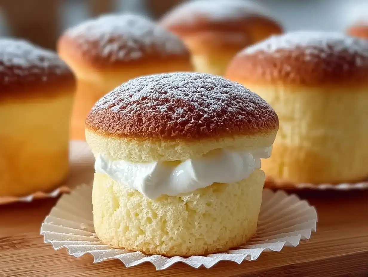 Gâteaux au fromage japonais en cup moelleux