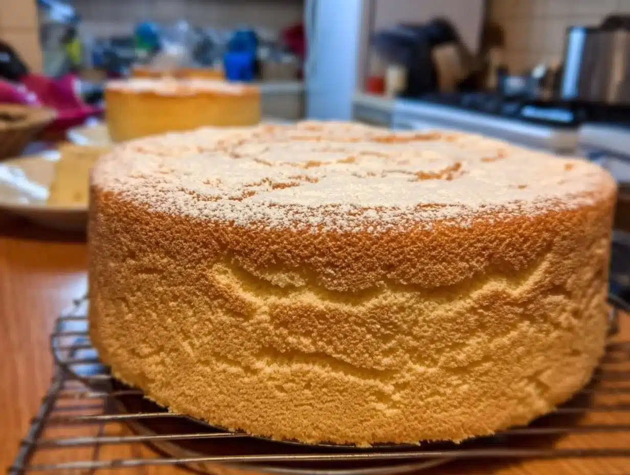 Génoise pour gâteau d'anniversaire