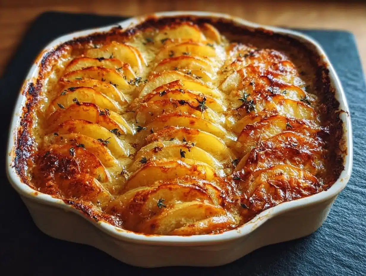 Gratin de Pommes de Terre Crousti-Fondant