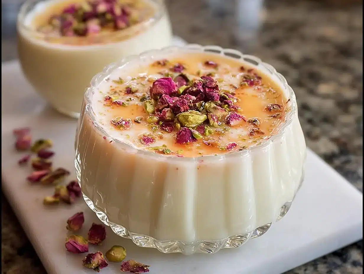 Recette de Mahalabia - Pudding au lait du Moyen-Orient