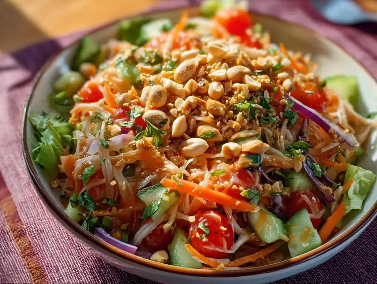 Salade Thaï Cacahuète