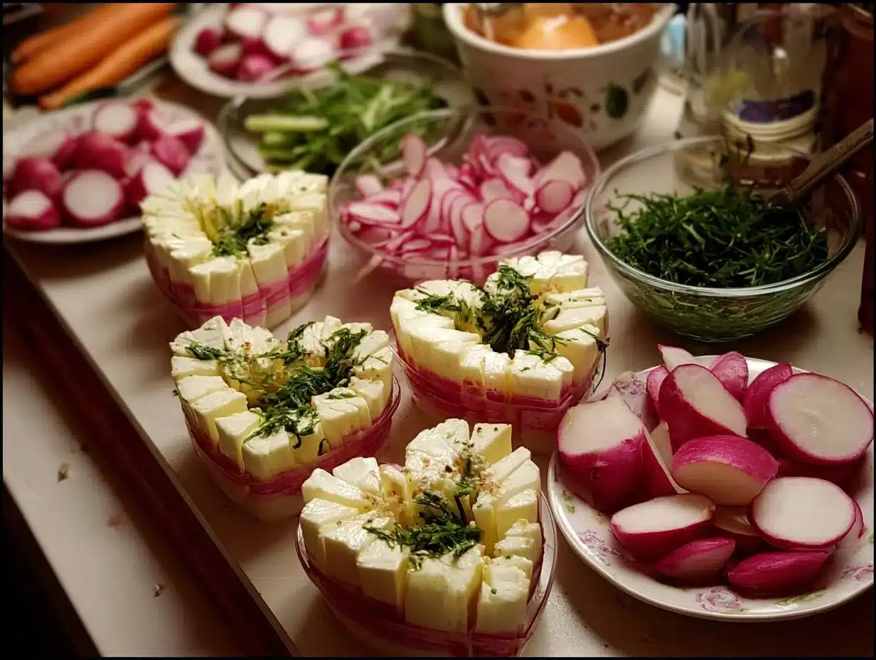 Mini-choux radis chèvre