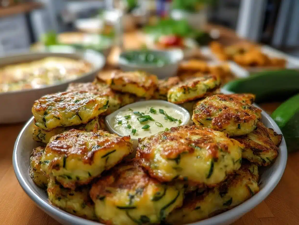 Nuages de courgettes