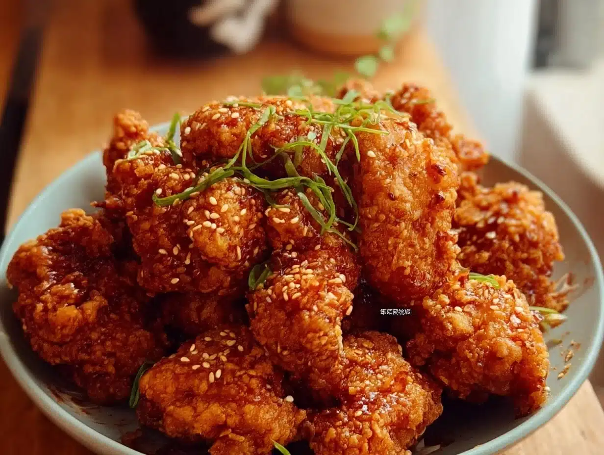 Poulet Frit Coréen à l’Air Fryer