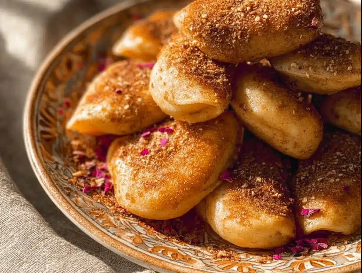 Qatayef - Crêpes Sucrées Fourrées