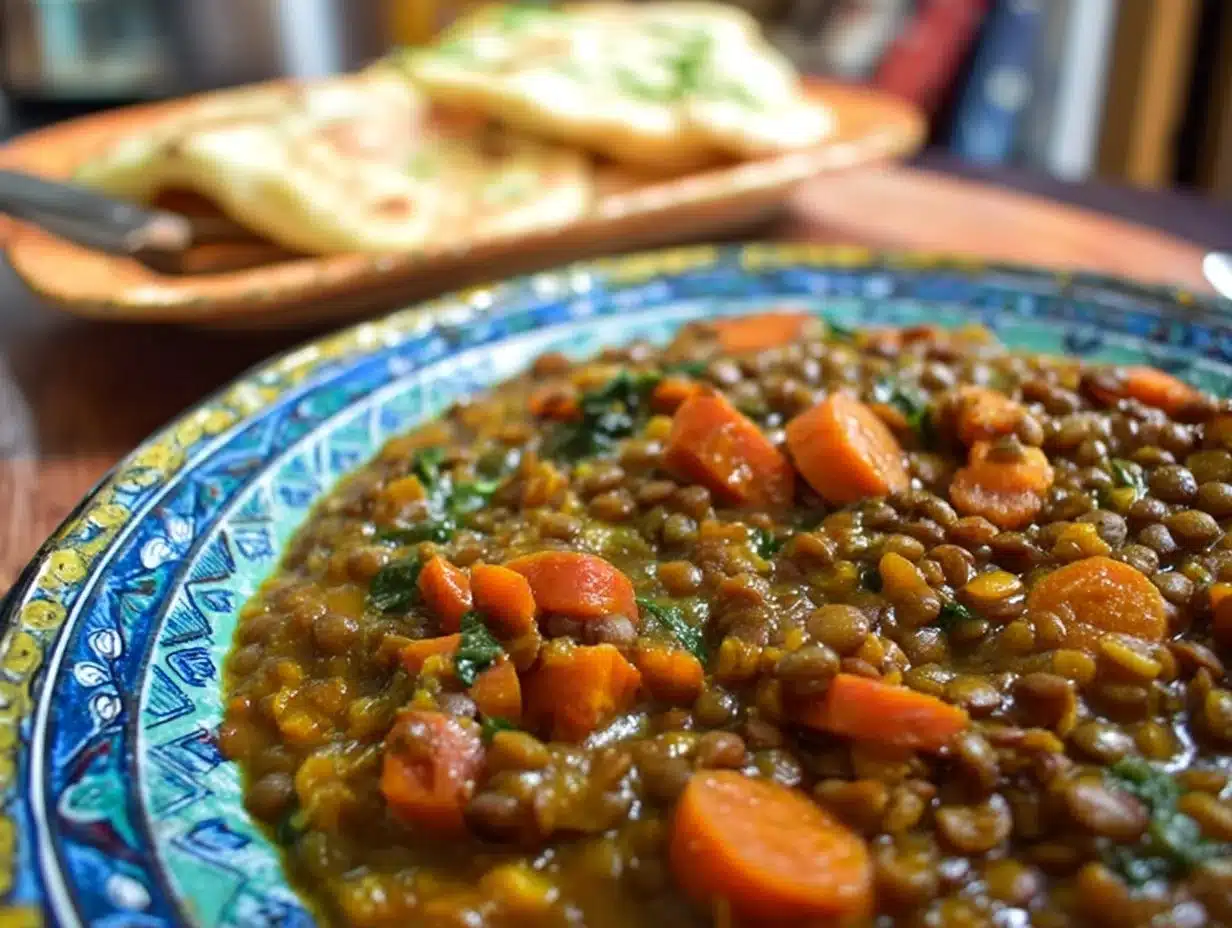 Recette Marocaine aux Lentilles