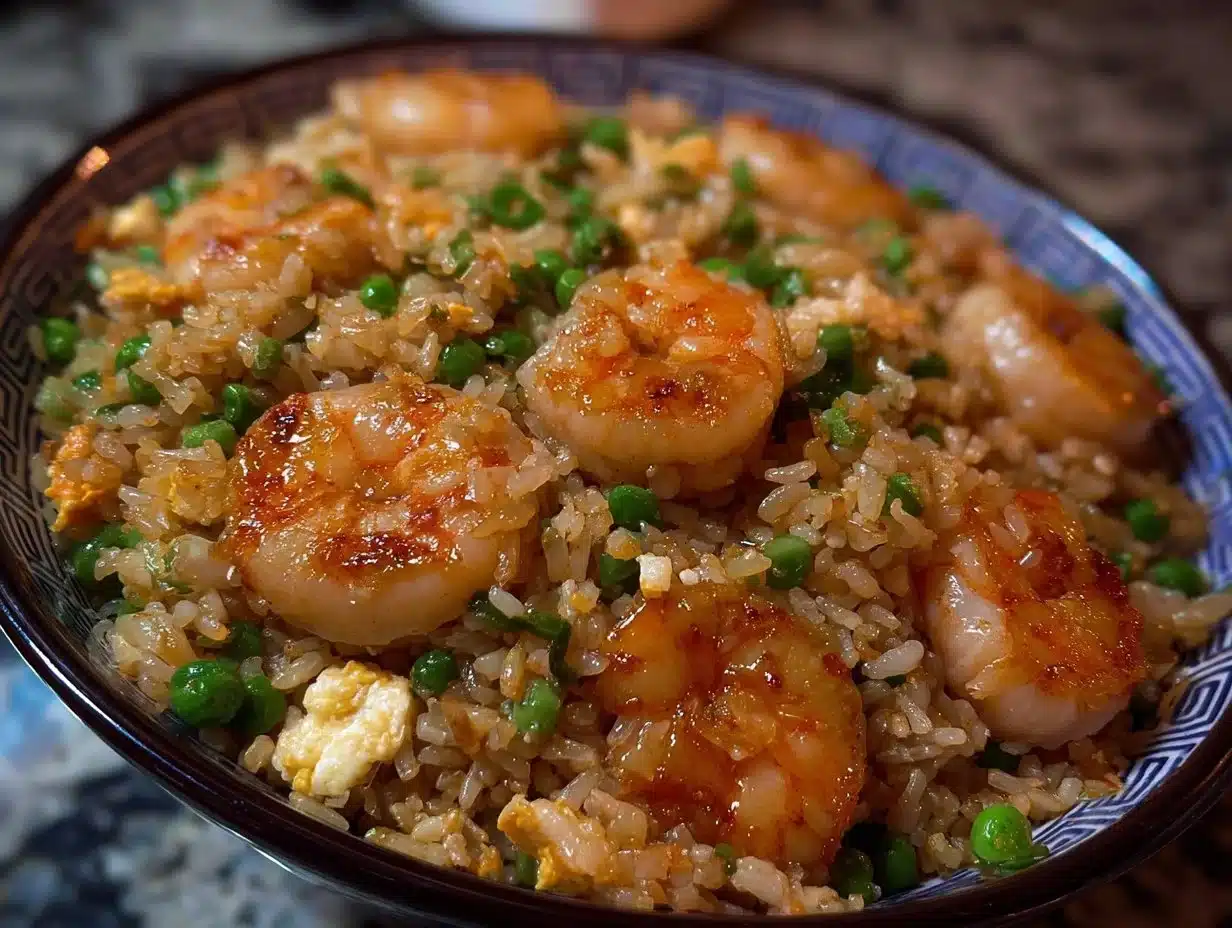 Riz Frit aux Crevettes