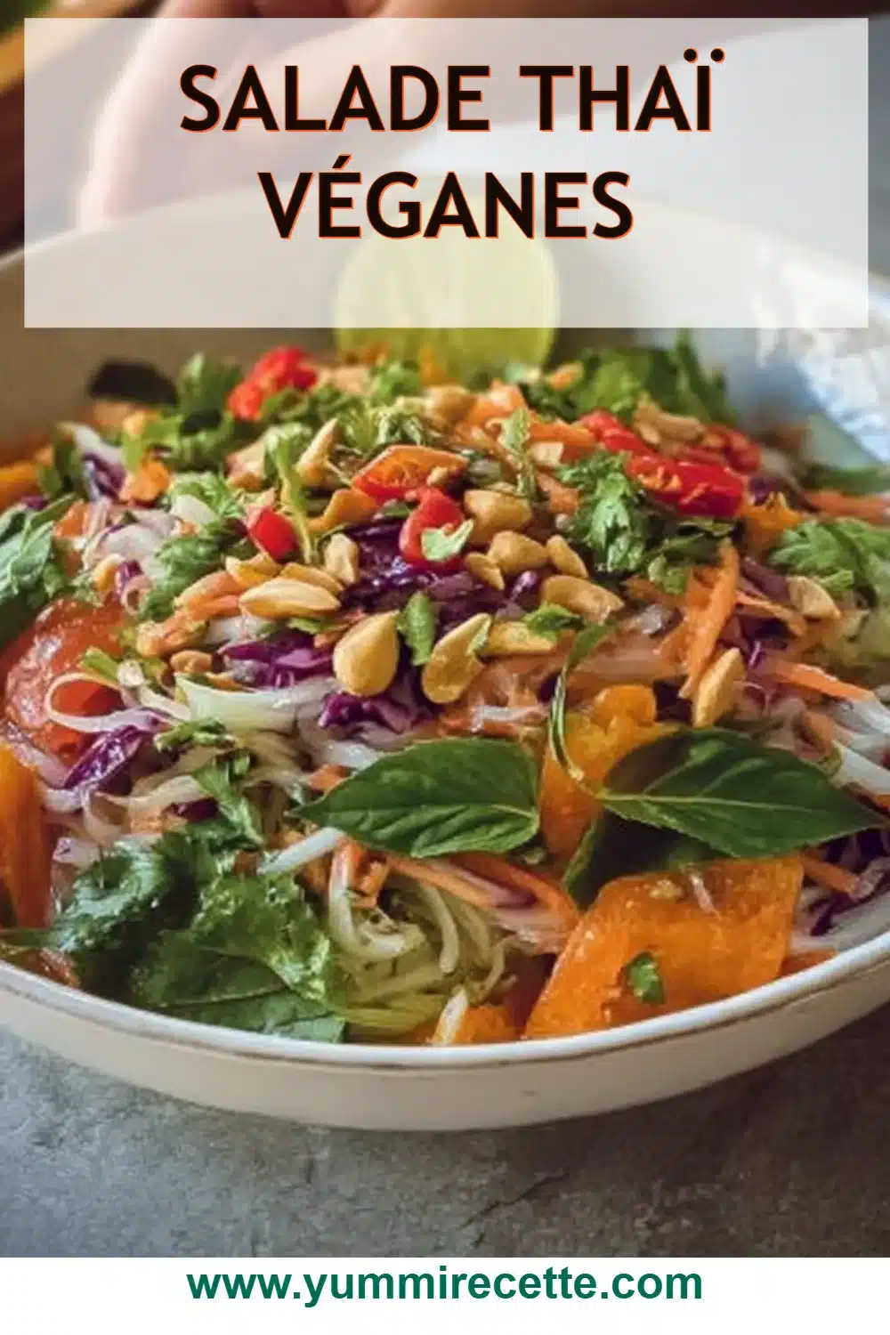 Salade Thaï Véganes