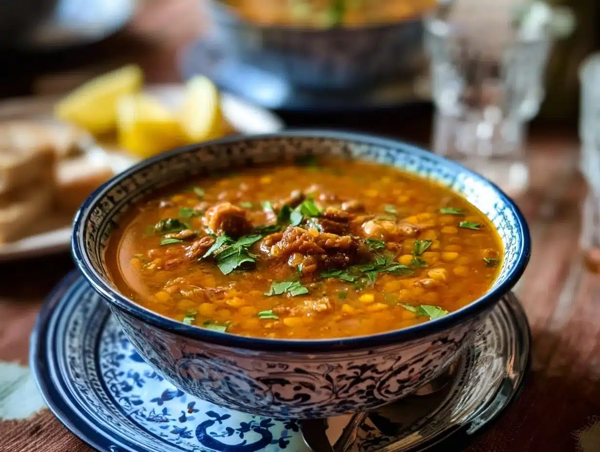 Soupe Harira marocaine, harira fassie