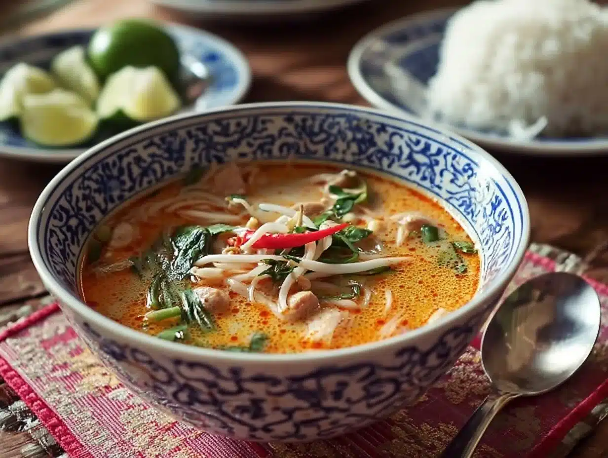 Soupe thaïe légère et parfumée
