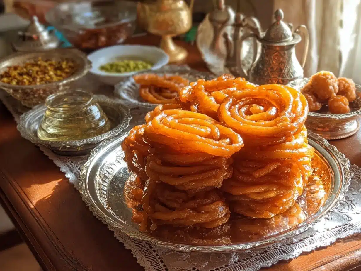 Zlabia pâtisserie orientale Ramadan