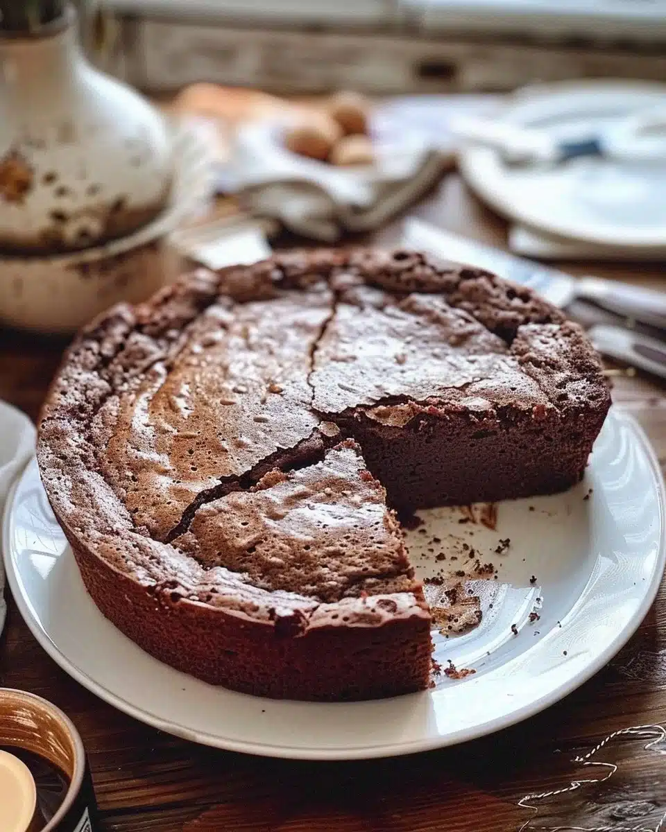 Gâteau au chocolat facile et moelleux
