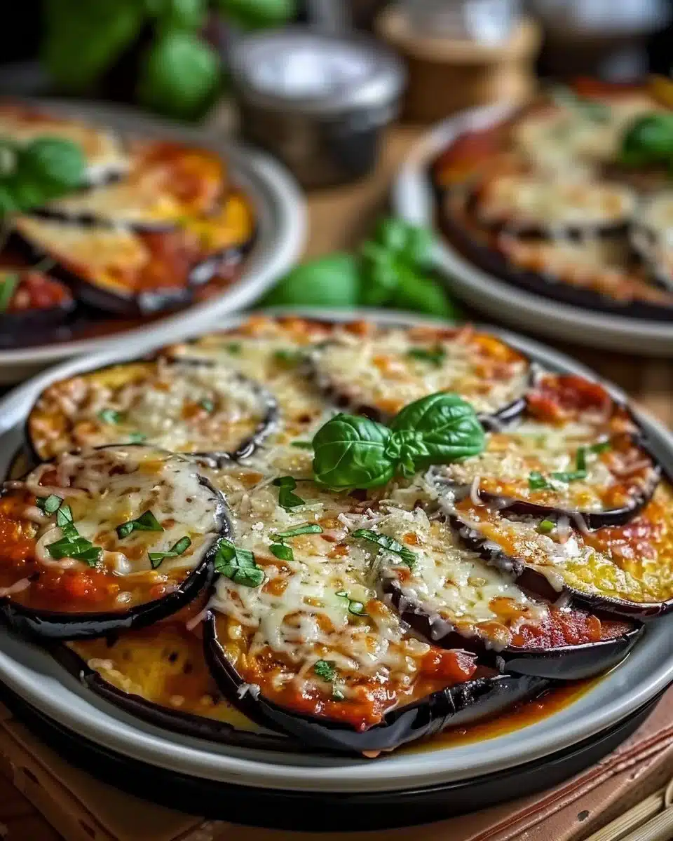Aubergines à la parmigiana