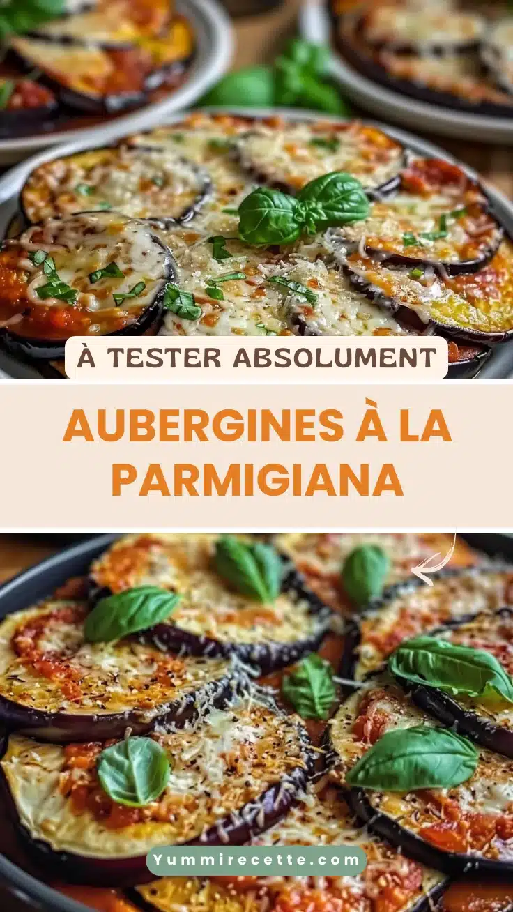 Aubergines à la parmigiana