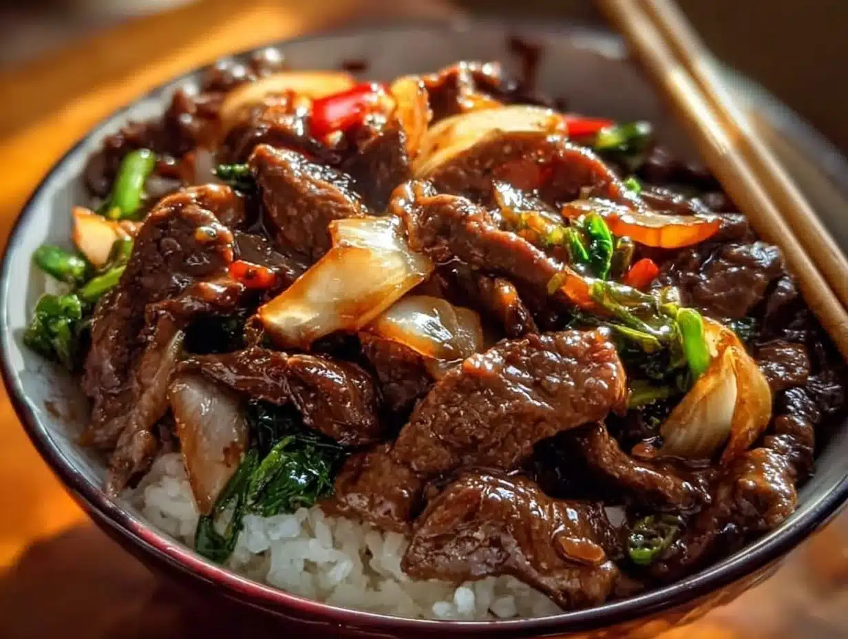 Bœuf Sauté aux Oignons