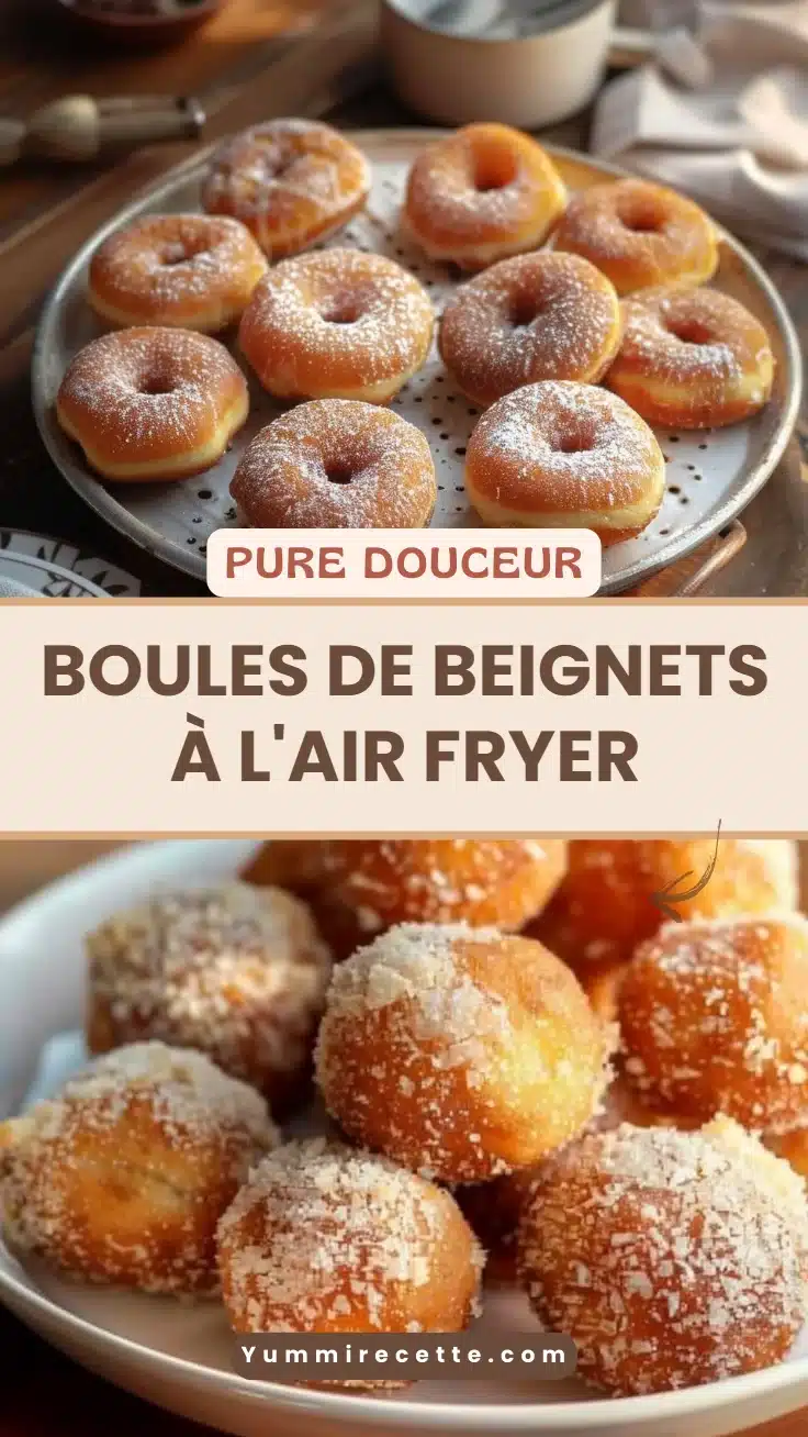 Boules de Beignets à l'Air Fryer