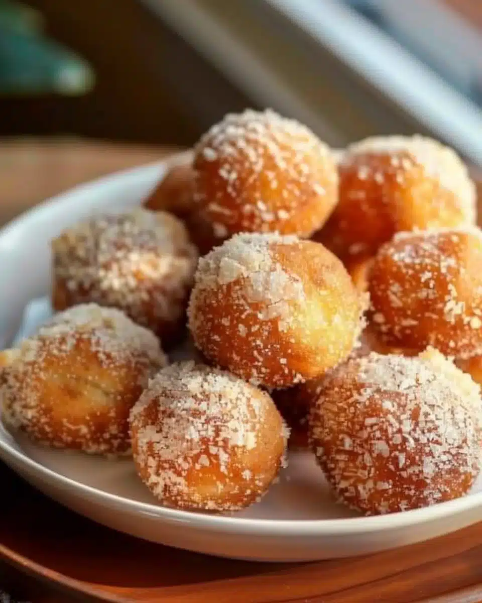 Boules de Beignets à l'Air Fryer