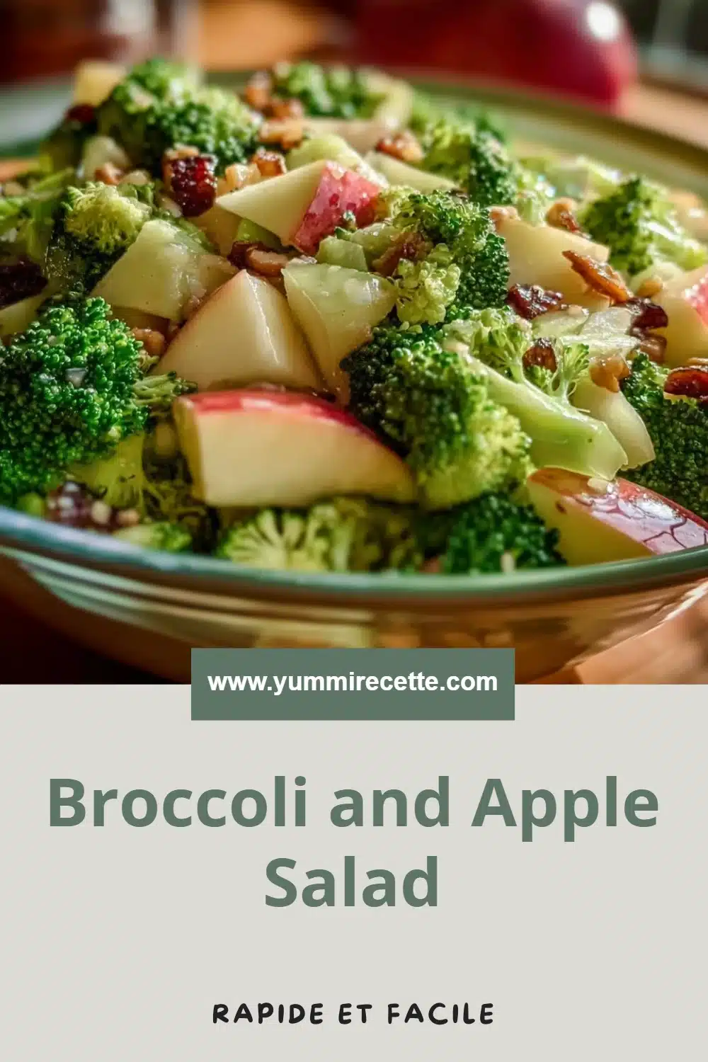 Broccoli and Apple Salad