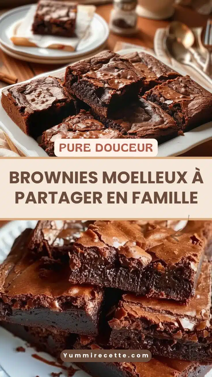 Brownies Moelleux à Partager en Famille