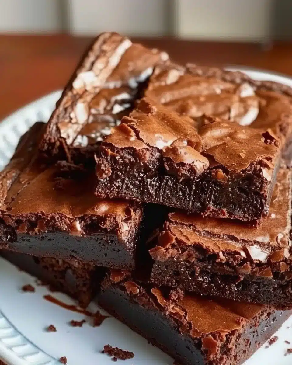 Brownies Moelleux