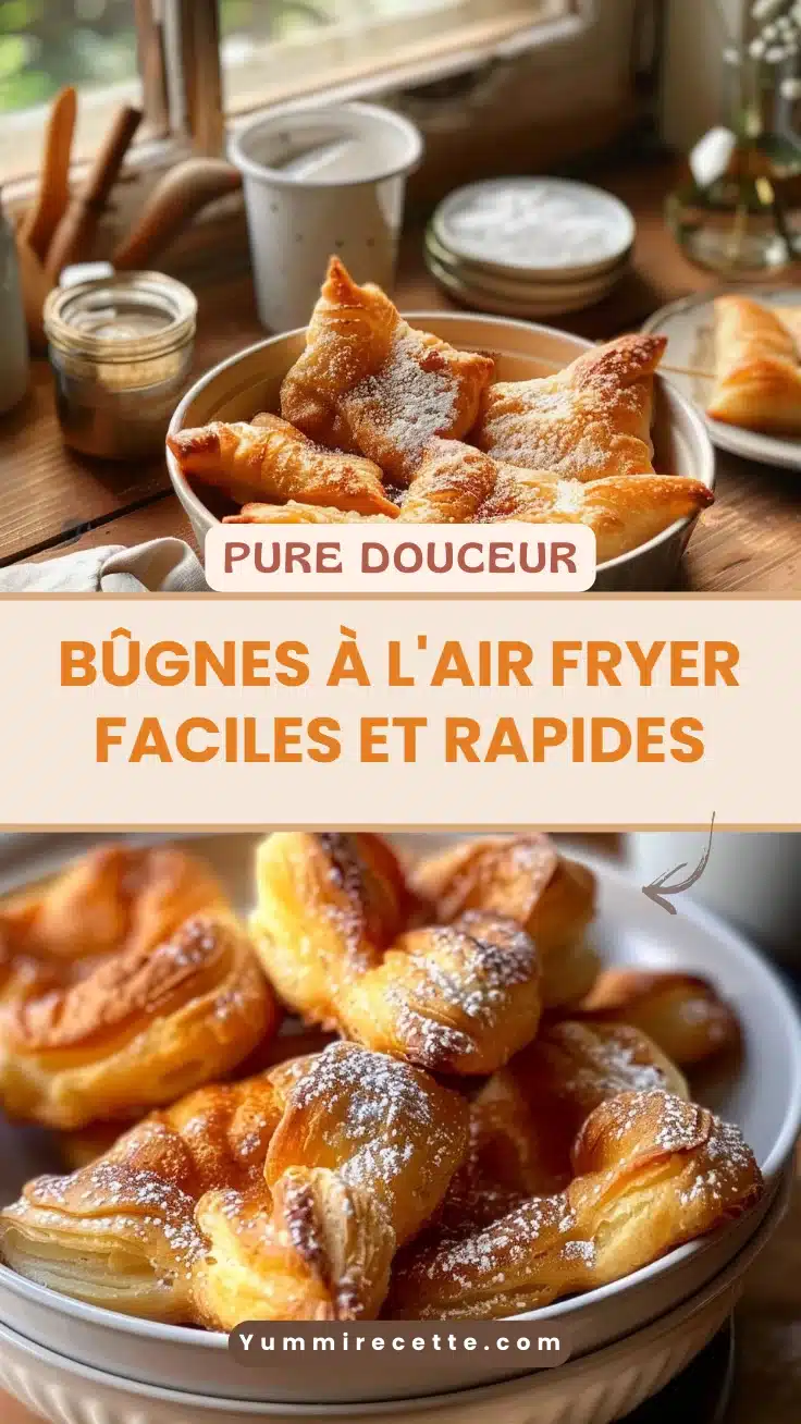 Bûgnes à l'air fryer faciles et rapides